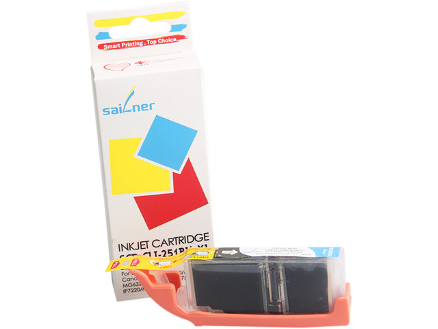 Scp Ink Sailner Compatible SCP-CLI-251XLBK inkjet Cartridge, alternative for ...