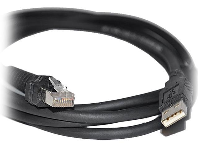 Datalogic CAB-438 6.5 ft. Straight Cable, USB Cable (Type A) - Newegg.com