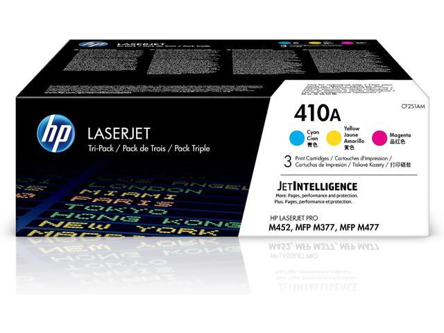 Photo 1 of HP 410A Cyan, Magenta, Yellow Toner Cartridge Pack