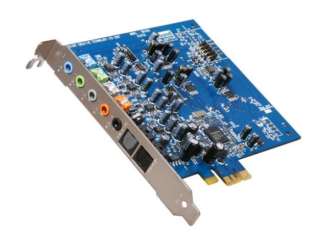 Creative SB X-Fi Xtreme Audio (70SB104000000) 7.1 Channels 24-bit 96KHz PCI Express x1 Interface Sound Card