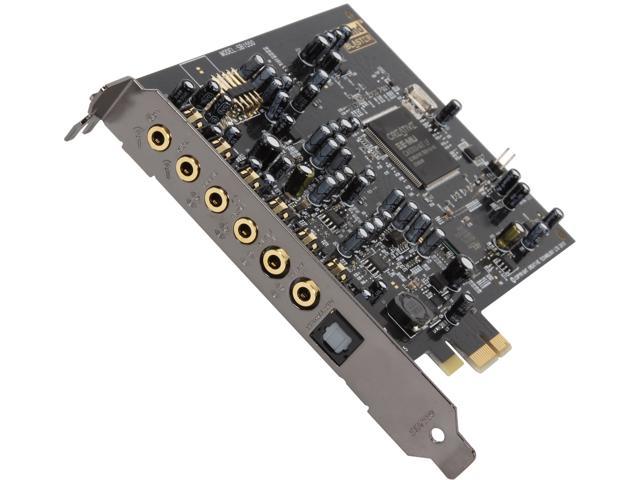 Sound Card PCI 5.1 Channel 3D Audio Card with Headphone Amp 