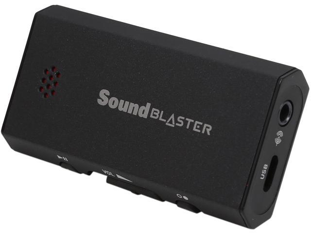 Creative Sound Blaster E1 USB Sound Card and DAC with Powered Headphone Amp