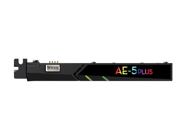Creative Sound BlasterX AE-5 Plus SABRE32-class Hi-res 32-bit/384 kHz PCIe  Gaming Sound Card and DAC with Dolby Digital and DTS, Xamp Discrete 