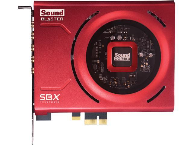 Creative Sound Blaster Z SE 5.1 Channels, 7.1 Virtual Channels 24-bit 192KHz PCI Express x1 Interface Sound Card