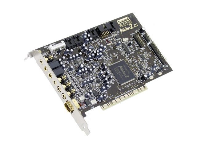 Creative Sound Blaster Audigy2 ZS Platinum 7.1 Channels 24-bit 192KHz PCI Interface Sound Card
