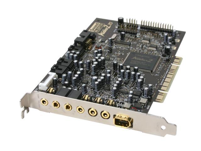 Creative Sound Blaster Audigy2 Zs Sb0350 5 1 Channels 24 Bit 192khz Pci Interface Sound Card Newegg Com