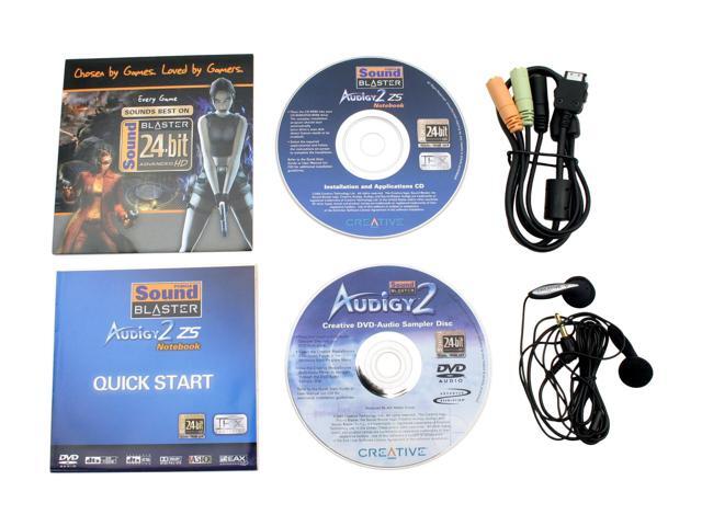 Creative Sound Blaster Audigy 2 ZS Notebook PCMCIA Sound Card - Newegg.com