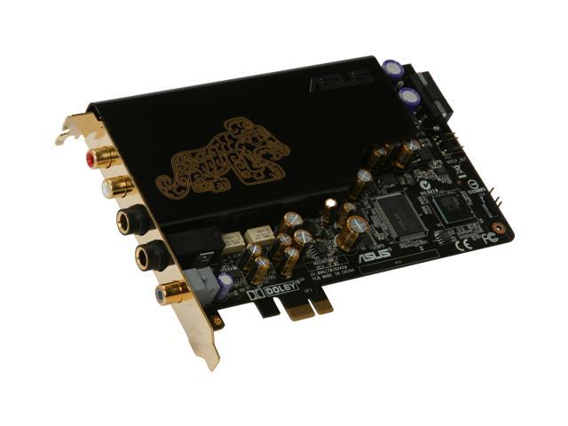 ASUS Xonar Essence STX Virtual 7.1 Channels 24-bit 192KHz PCI Express x1 Interface 124 dB SNR / Headphone AMP Card