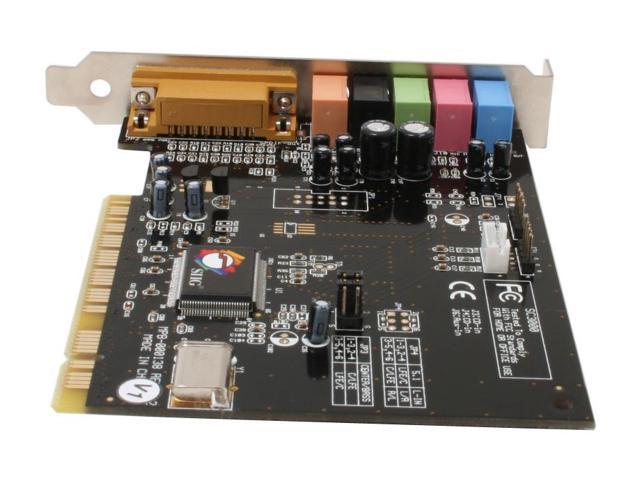 SIIG IC-510012 SoundWave 5.1 PCI Surround Sound Card - Newegg.com