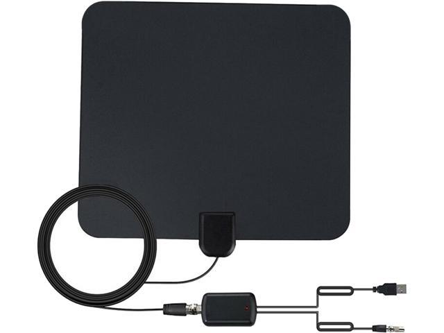 Antenna 1080P TV Digital HD 200 Mile Range Skywire TV Indoor 4K 16ft Coax Cable 