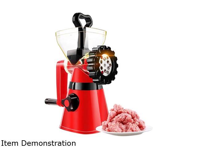 Hand Crank Meat Mincer Grinder with Powerful Suction Base Sausage Maker Multiple Purpose