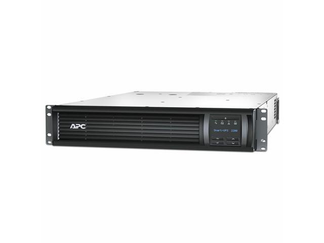 Schneider Electric Smart-UPS 2200VA Rack-mountable UPS - 2U - AVR - 4 Hour Recharge - 120 V Input - 120 V AC Output - Serial Port - 10 x NEMA 5-15R - 10 x Battery/Surge Outlet - TAA Compliant
