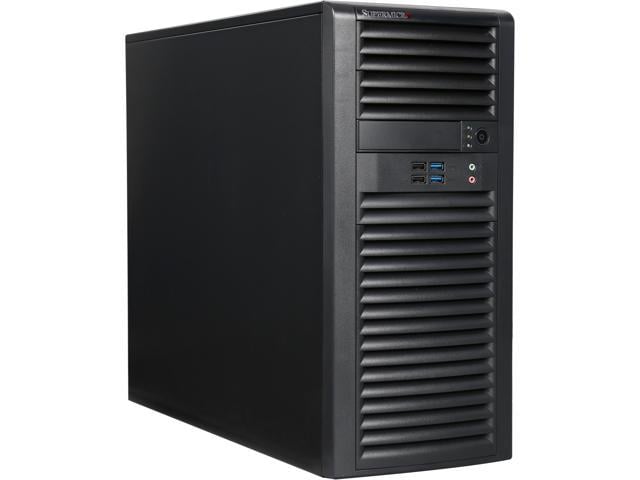 Supermicro Superchassis Cse-732D4-903B 900W Mid-Tower Sever Chassis (Black)