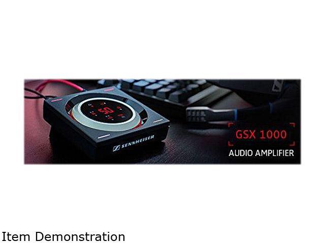 Sennheiser Gsx 1000 Gaming Audio Amplifier 7 1 Surround Sound Pc And Mac Gaming Dac And Eq For Windows Mac Laptops And Desktops Newegg Com