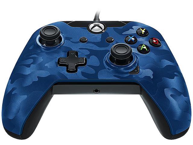 blue wired xbox one controller