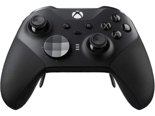 Xbox Elite Wireless Series 2 Controller Black - Bluetooth Connectivity - Adjustable-tension Thumbsticks - Shorter Hair Trigger Locks - Wrap-around Rubberized Grip - Re-engineered Components
