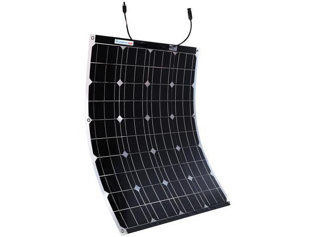 Winnewsun Flexible Solar Panel Bifacial Flexible Solar Panel 100W New Generation High Efficiency Solar Panel New Technology Solar Panel