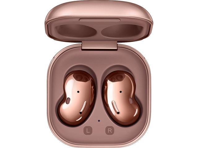 Samsung Galaxy Buds Live True Wireless Earbuds Headphones Mystic Bronze Newegg Com