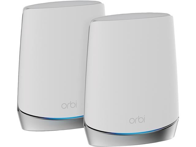 NETGEAR Orbi RBK752 High-Performance Whole Home Mesh WiFi System - WiFi router and single satellite with speeds up to 4.2Gbps with coverage over approximately 5,000 sq. feet, AX4200 (RBK752). Robust Smart Home WiFi.