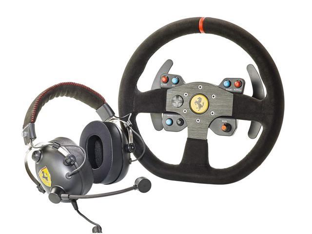 familie Ryg, ryg, ryg del gjorde det ThrustMaster Ferrari Alcantara Race Bundle (PS4, XOne & Windows) Headphones  and Wheel - Newegg.com