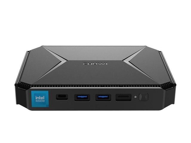 CHUWI HeroBox Mini PC Windows 11 Mini Desktop Computer with Intel Celeron N100 Quad Core Processor, 8GB RAM 256GB SSD Mini Computer, Dual WiFi/BT/Gigabit Ethernet/VESA / 4K HD/USB 3.0