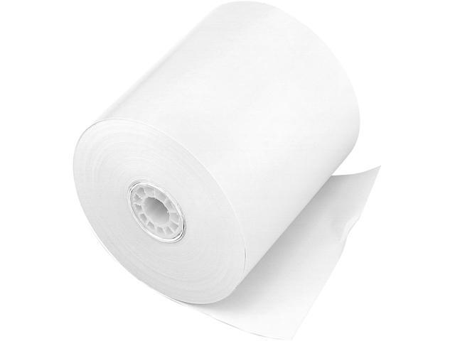 Photo 1 of Impact Bond Paper Rolls, 3" x 150 ft, White, 50/Carton