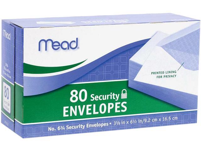 Photo 1 of Mead White Security Envelopes 2PK 160 CT 