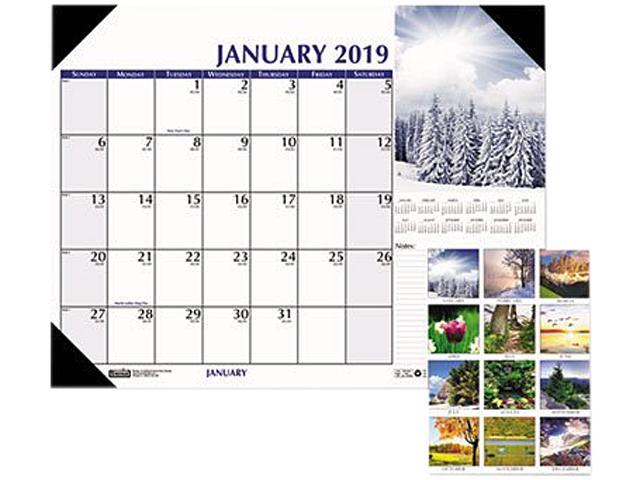House Of Doolittle Calendar Scenic Desk Pad 1476 Newegg