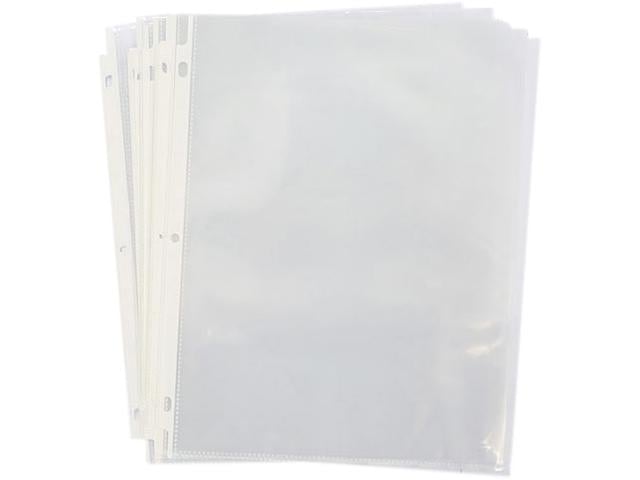 UNIVERSAL Standard Sheet Protector Standard 8 1/2 x 11 Clear 200/Box ...