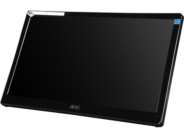 AOC e1659Fwux Full HD USB 3.0 Powered Portable monitor, 1920 x1080, w/case