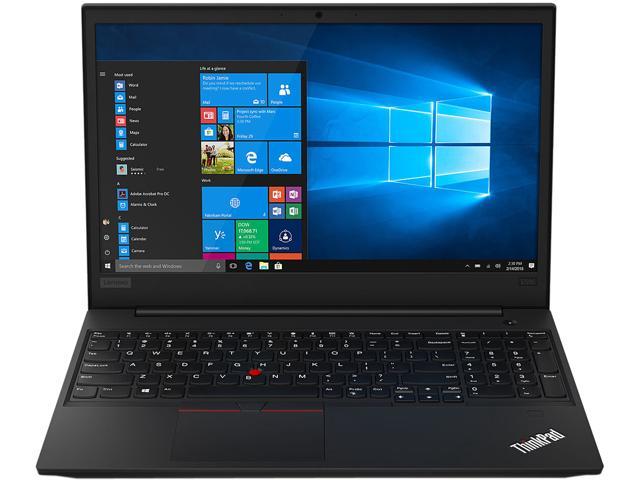Lenovo Laptop ThinkPad E595 AMD Ryzen 7 3700U 8GB Memory 256 GB SSD AMD Radeon RX Vega 10 15.6" Windows 10 Pro 64-bit 20NF0018US