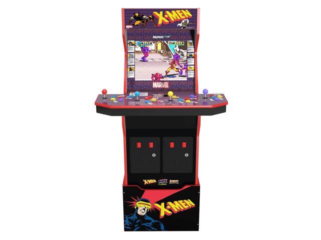 Arcade1Up Marvel X-Men Home Arcade with Riser and Stool - Newegg.com