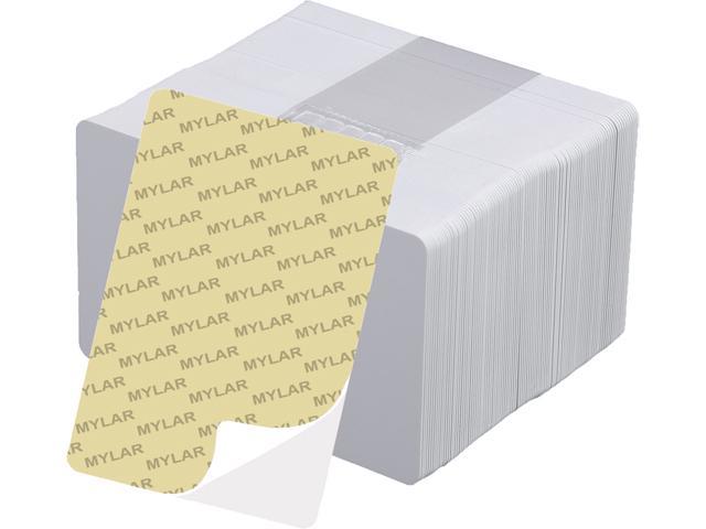 HID Fargo 082279 UltraCard 10 mil Adhesive Mylar backed Cards Size