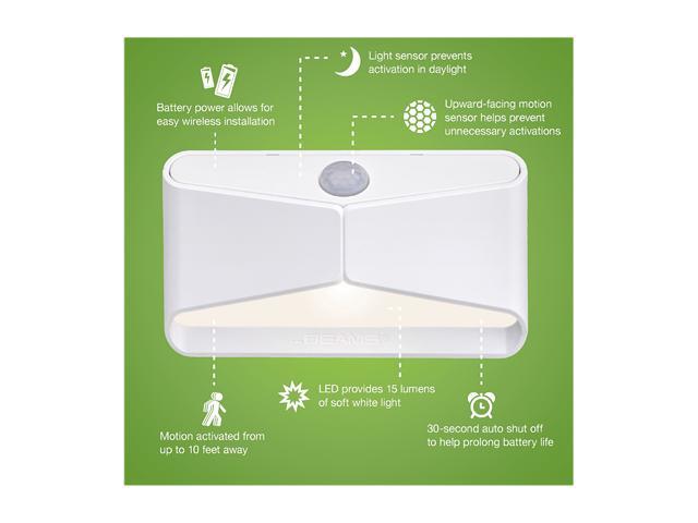 mr beams wireless motion sensing 15 lumen led night light