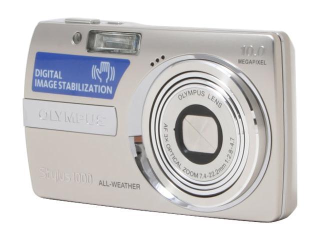 OLYMPUS STYLUS 1000 Silver 10.0 MP Digital Camera - Newegg.com