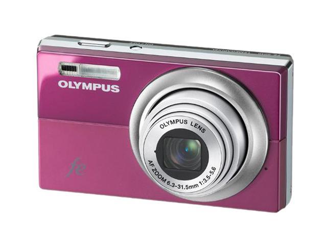 OLYMPUS FE-5010 Plum 12.0 MP Digital Camera - Newegg.com