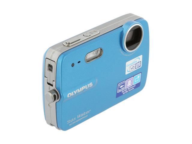 OLYMPUS Stylus 550WP Blue 10.0 MP Waterproof Digital Camera - Newegg.com