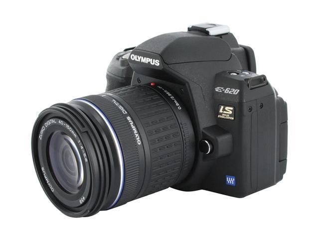 OLYMPUS E-620 Black 12.3 MP 2.7" 230K LCD Digital SLR Camera W/ ZUIKO ...