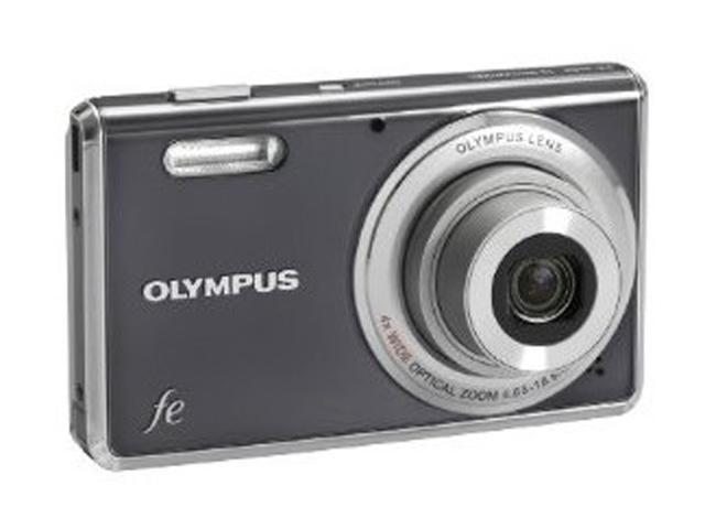 OLYMPUS FE-4000 Dark Gray 12.0 MP 4X Optical Zoom Wide Angle Digital Camera