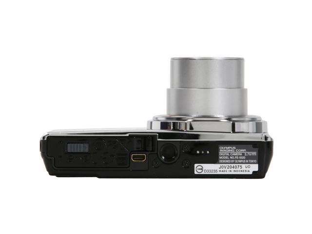 OLYMPUS FE-5020 Navy 12.0 MP 24mm Wide Angle Digital Camera - Newegg.com
