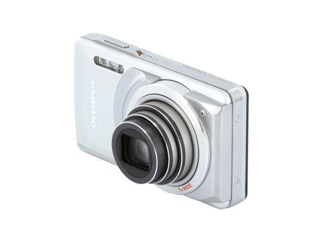 OLYMPUS Stylus 7010 Silver 12.0 MP 7X Optical Zoom 28mm Wide Angle Digital Camera