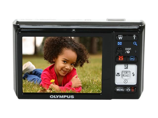 OLYMPUS FE-5020 White 12 MP 24mm Wide Angle Digital Camera - Newegg.com
