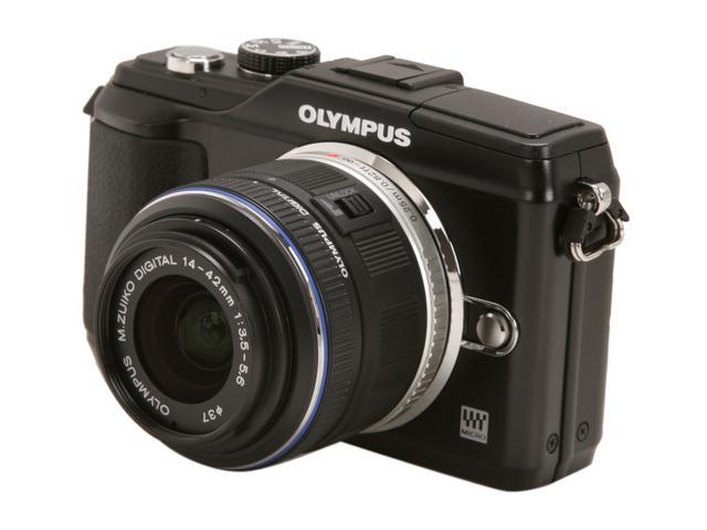 OLYMPUS PEN E-PL2 Black 12.3 MP 3.0