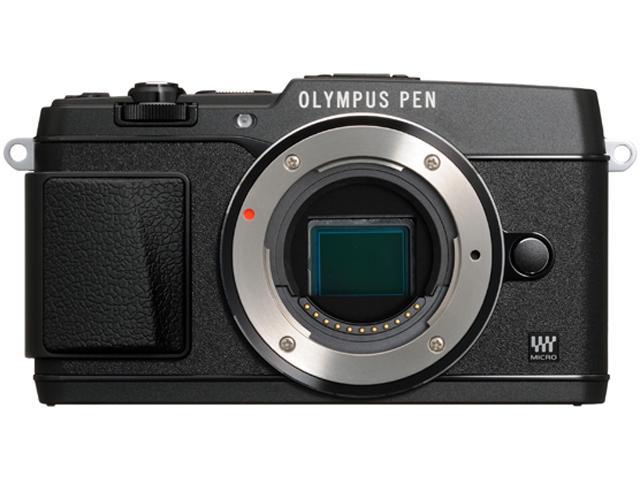 OLYMPUS PEN E-P5 V204050BU000 Black 16.1 MP 3.0" 1037K Touch LCD Micro Four Thirds interchangeable lens system camera - Body