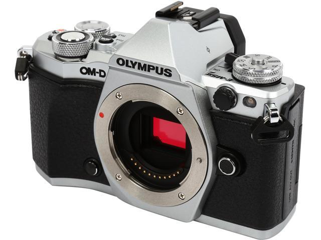 Olympus Om D E M5 Mark Ii V207040su000 Silver Mirrorless Micro Four