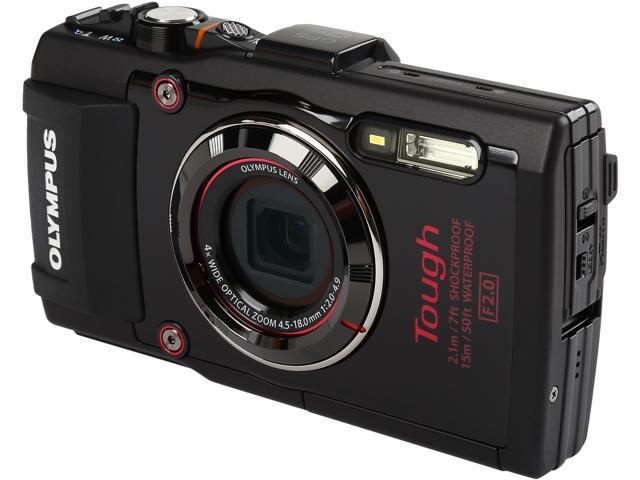 Olympus Stylus TOUGH TG-4 Digital Camera (Black)