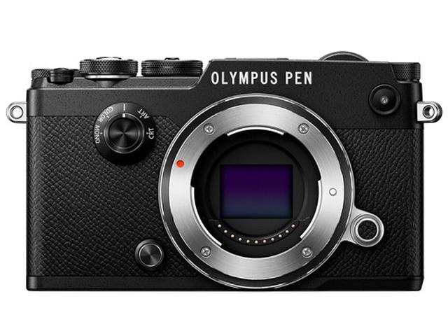 OLYMPUS PEN-F V204060SU000 Black Digital Camera Body Only