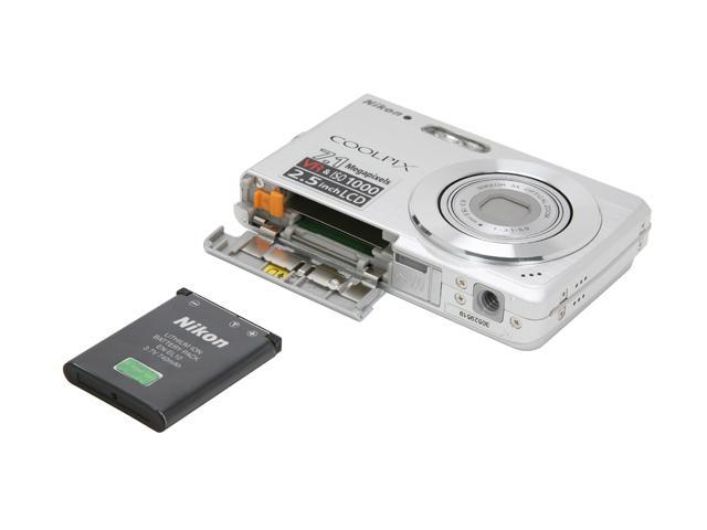 Nikon CoolPix S200 Silver 7.1 MP Digital Camera - Newegg.com