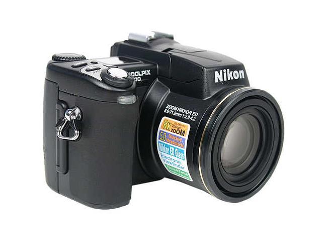 Stier Steil Zwaaien Nikon CoolPix 5700 Black 5.0 MP Digital Camera - Newegg.com