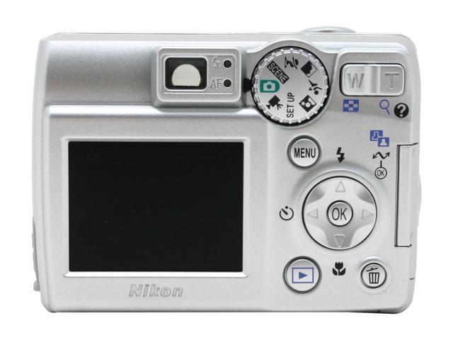 Nikon COOLPIX 4600 Silver 4.0MP Digital Camera - Newegg.com